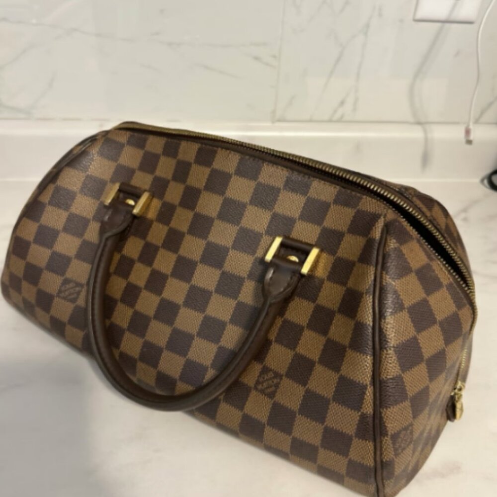 Louis Vuitton Ribera Handbag Damier MM Brown